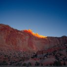 Capitol Reef National Park at sunset